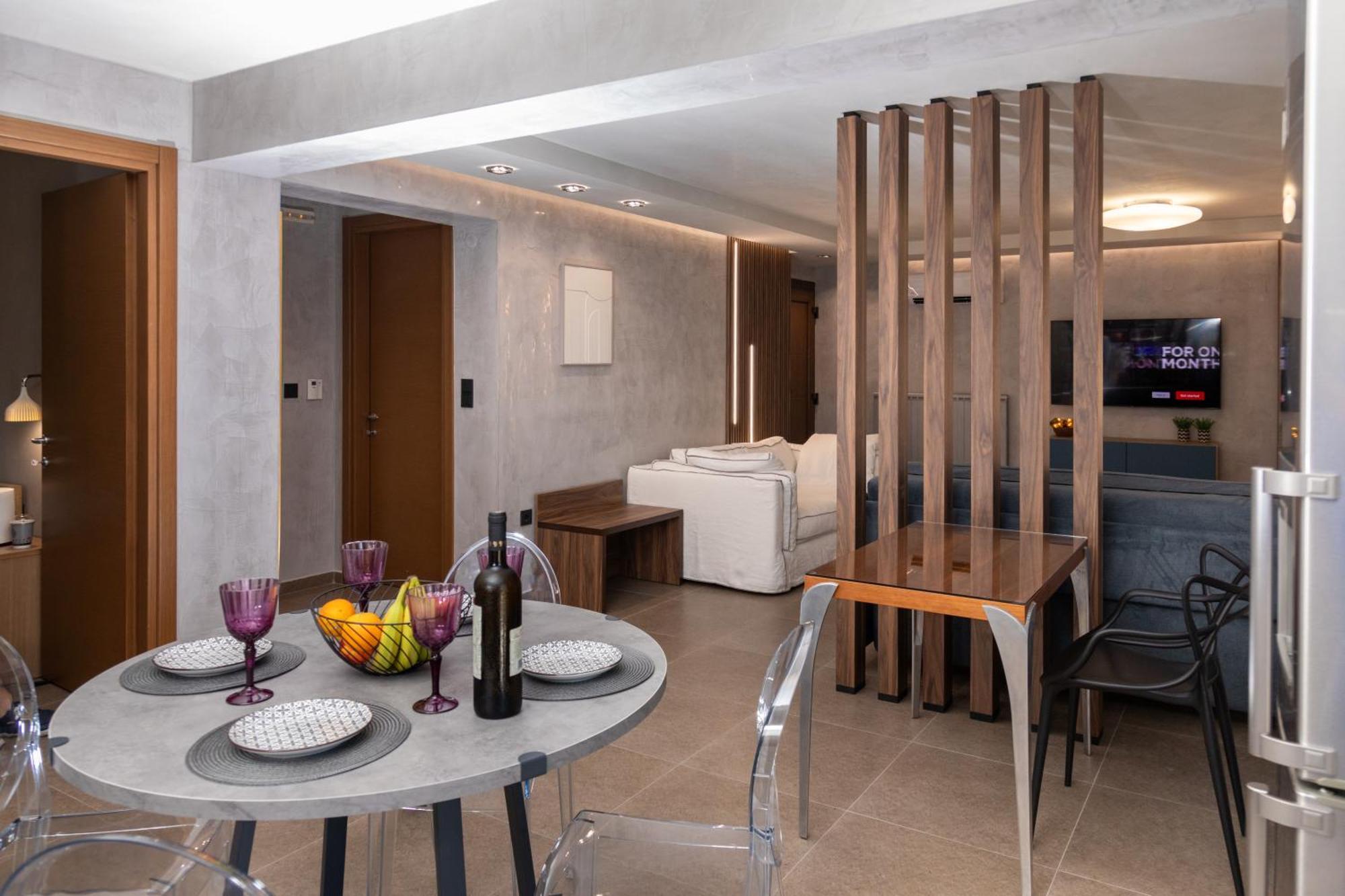 Ilios Luxury Apartment Nea Iraklitsa Bagian luar foto